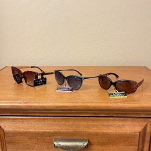 Foster Grant Sunglasses 3 Pair New With Tags